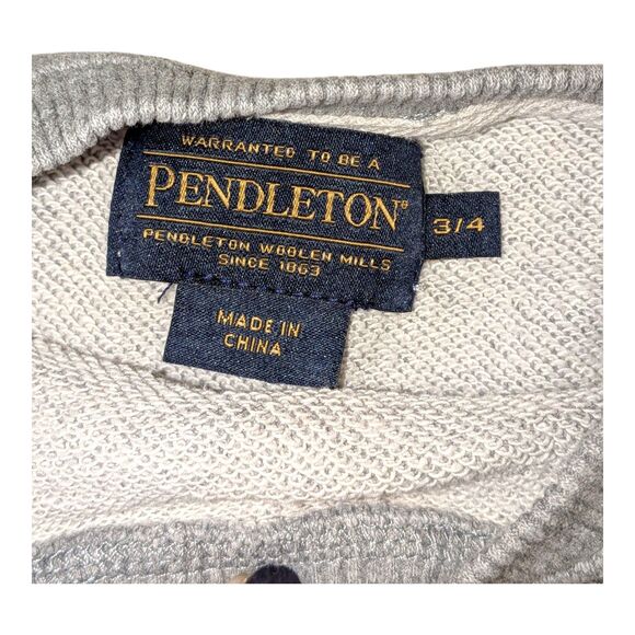 Pendleton Oar Paddle Sweatshirt Toddler Size 3/4 Crewneck Pullover Youth Fall - Picture 4 of 4